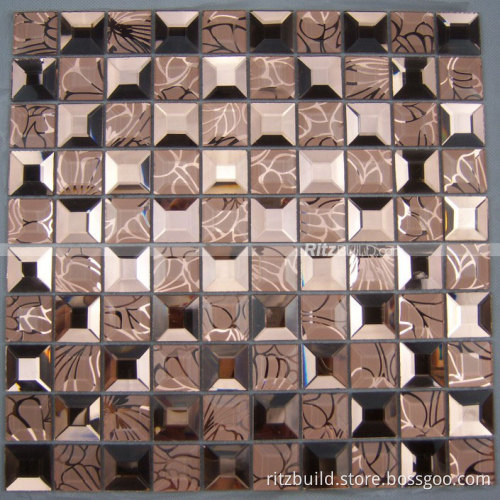 Crystal&Glass Tiles, Polished Glass and Crystal Surface/ Mosaic Tiles